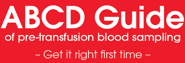 ABCD guide to blood bank samples